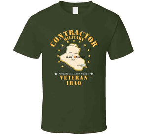 Govt - Military Contractor - Veteran - Iraq X 300 T Shirt