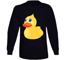 Load image into Gallery viewer, Yellow Rubber Duck - Oblique Left Front Ladies T Shirt
