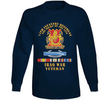 Load image into Gallery viewer, Army - Dui - 14th Infantry Regiment The Right Of The Line W Cib -  Iraq Svc X 300 T Shirt
