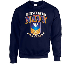 Navy - Rank - E6 - Po1 - Gold X 300 T Shirt