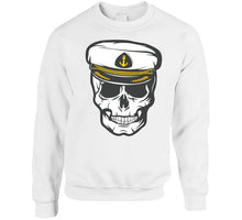 Load image into Gallery viewer, Sailor - Skull - Cap X 300 Classic T Shirt, Crewneck Sweatshirt, Hoodie, Long Sleeve
