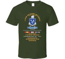 Load image into Gallery viewer, 179th Infantry Regiment - Tomahawks - Afghanistan - Consolidation Iii - 2011 W Cib -  Oif - Afghan Svc X 300 T Shirt
