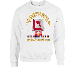 Army 19th Engineer Battalion Afghanistan War W Svc Classic T Shirt, Crewneck Sweatshirt, Hoodie, Long Sleeve