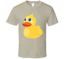 Load image into Gallery viewer, Yellow Rubber Duck - Oblique Left Front Baby Bib
