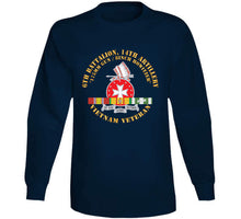 Load image into Gallery viewer, 6th Battalion, 14th Artillery Regiment - Dui - Vn Svc Bar - Top X 300 Classic T Shirt, Crewneck Sweatshirt, Hoodie, Long Sleeve
