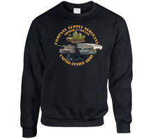 Load image into Gallery viewer, Army - Company Supply Sergeant - Armor Company W Weapons And Vehicles X 300 Classic T Shirt, Crewneck Sweatshirt, Hoodie, Long Sleeve
