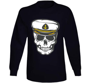 Sailor - Skull - Cap X 300 Classic T Shirt, Crewneck Sweatshirt, Hoodie, Long Sleeve