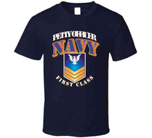 Load image into Gallery viewer, Navy - Rank - E6 - Po1 - Gold X 300 T Shirt
