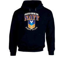 Load image into Gallery viewer, Navy - Rank - E6 - Po1 - Gold X 300 T Shirt
