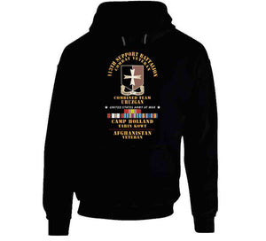 Army - 113th Support Battalion - Camp Holland Afghanistan Vet W Afghan Svc X 300 T Shirt