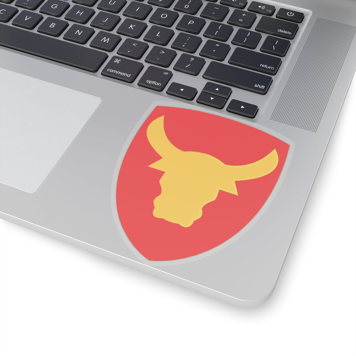 A kiss-Cut Stickers depicting the 12th Infantry Division, Philippine Division