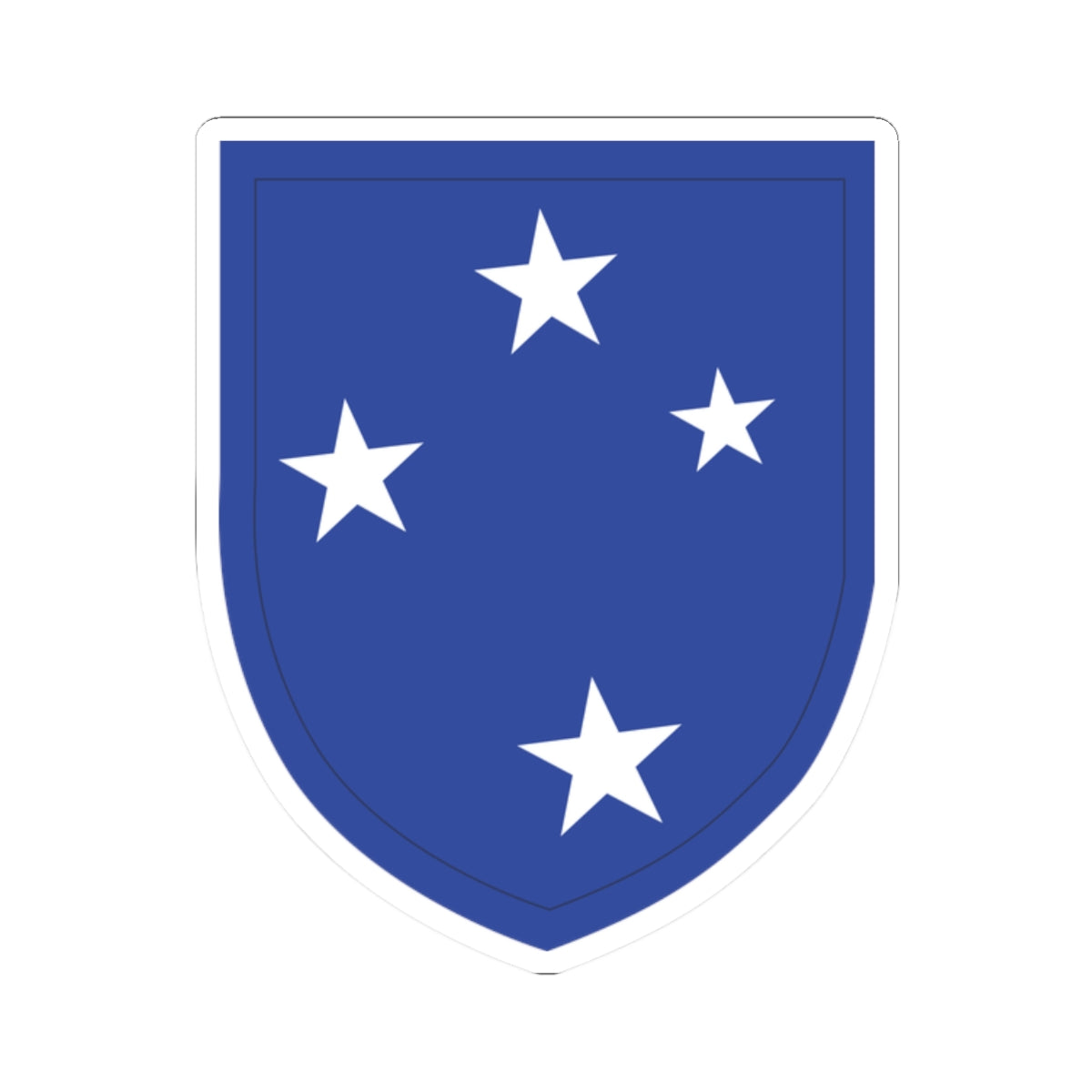 A kiss-Cut Stickers depicting the 23d Infantry Division.