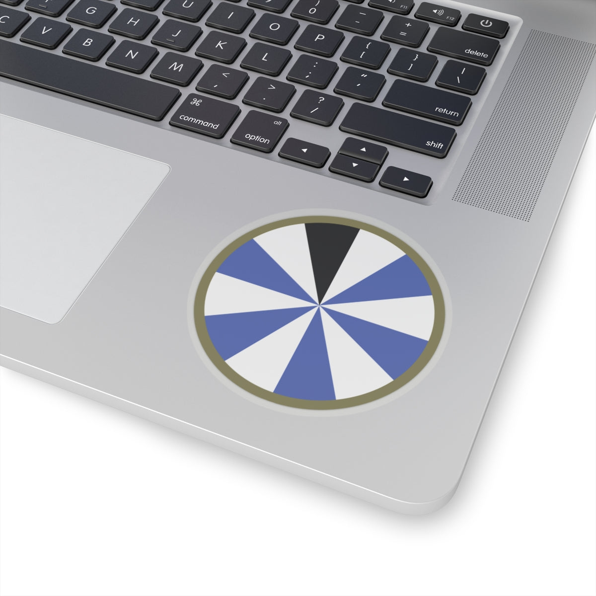 A kiss-Cut Stickers depicting the 11th Infantry Division, Phantom