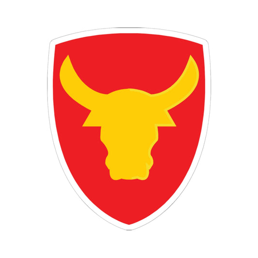 A kiss-Cut Stickers depicting the 12th Infantry Division, Philippine Division