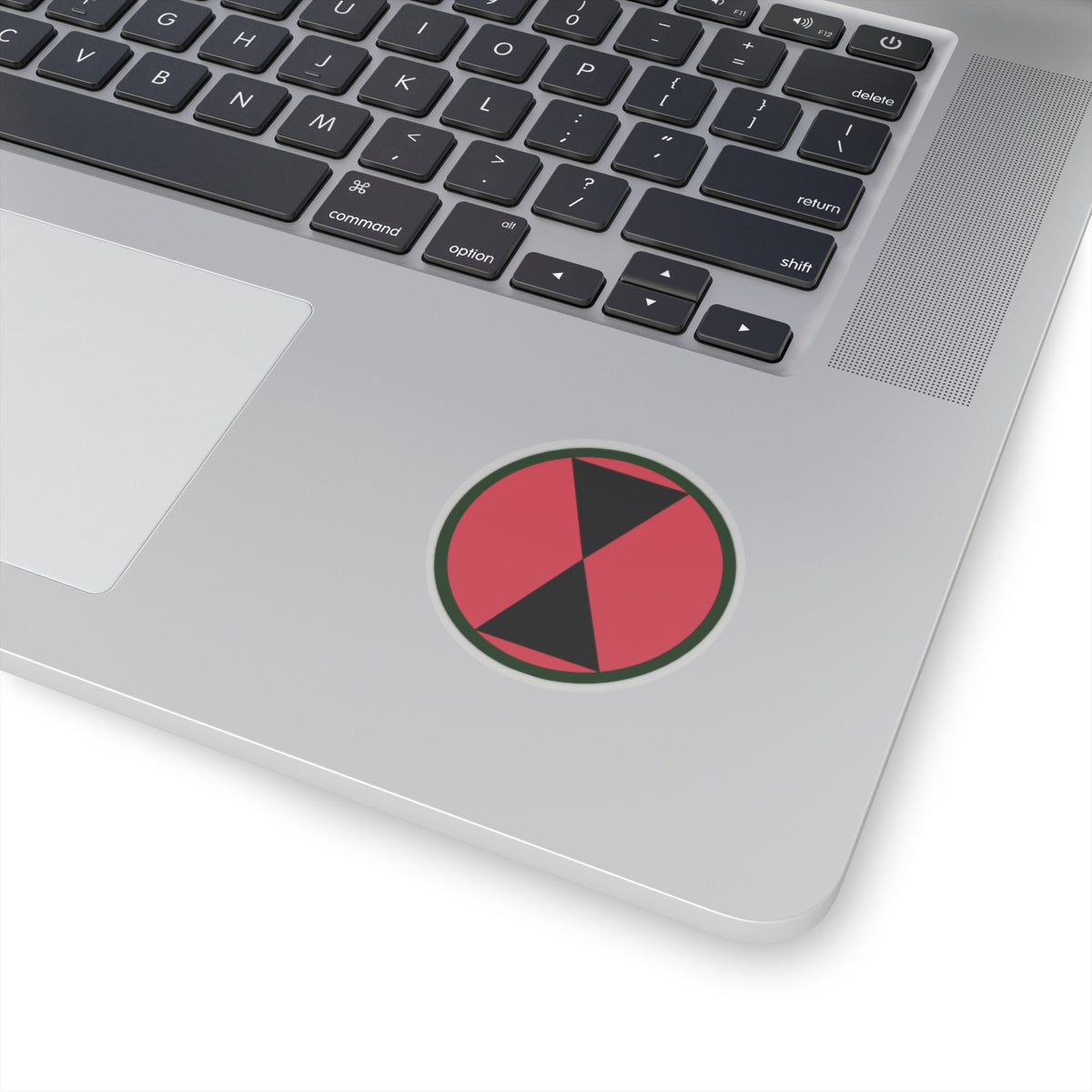 A kiss-Cut Stickers depicting the 7th Infantry Division