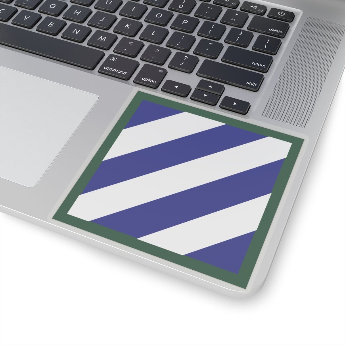 A kiss-Cut Stickers depicting the 3rd Infantry Division