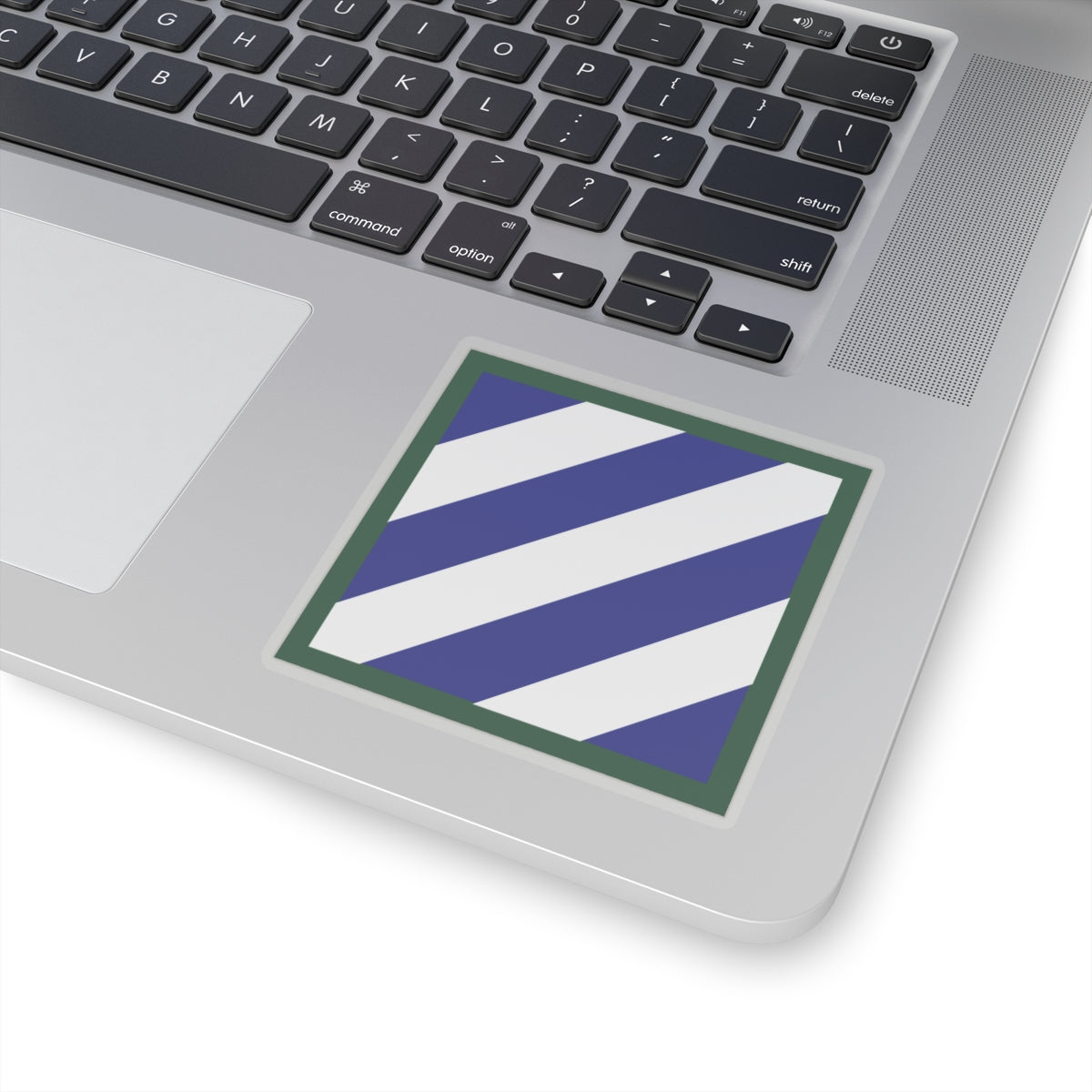 A kiss-Cut Stickers depicting the 3rd Infantry Division