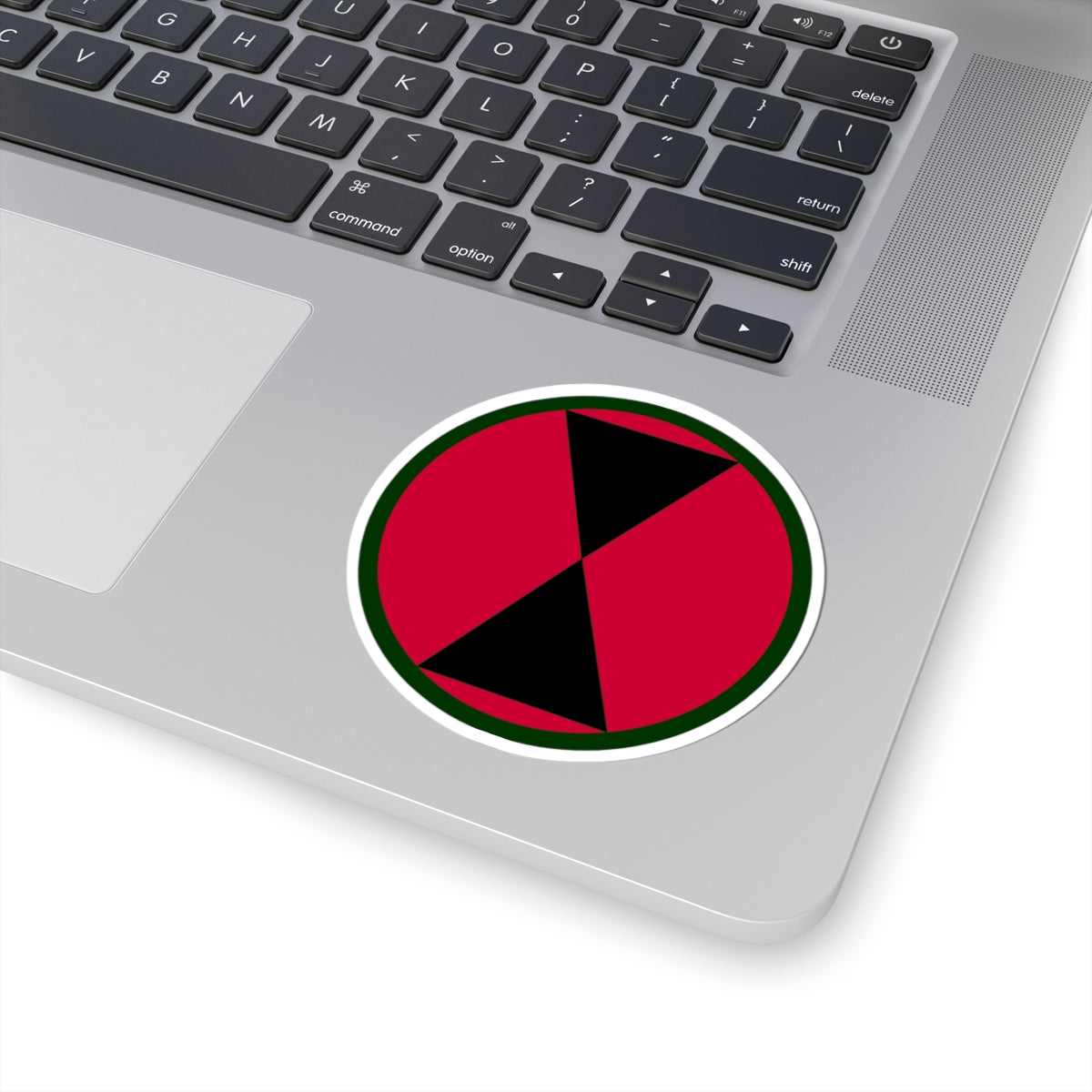 A kiss-Cut Stickers depicting the 7th Infantry Division