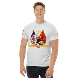 Men's classic tee - Marine Corps Flags