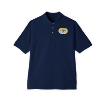 Load image into Gallery viewer, Men&#39;s Piqué Polo - 1st Special Forces Oval w Basic Wings
