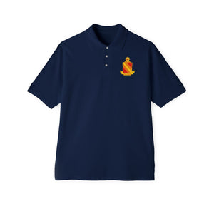 Men's Piqué Polo - DUI - 44th Air Defense Artillery Regiment No Text