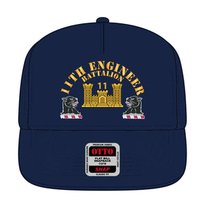 Baseball Cap - 11th Engineer Battalion - Hat X 300 - Film to Garment (FTG)