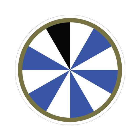 A kiss-Cut Stickers depicting the 11th Infantry Division, Phantom