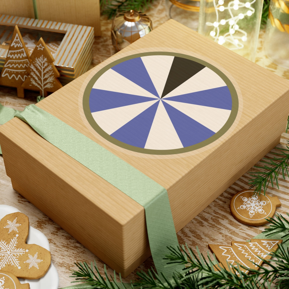 A kiss-Cut Stickers depicting the 11th Infantry Division, Phantom