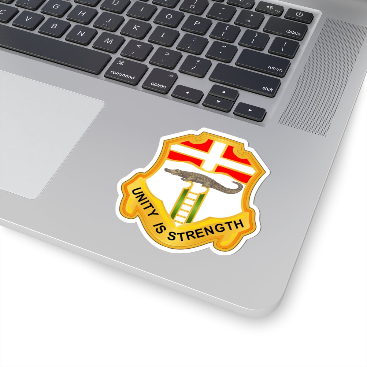 A kiss-Cut Stickers depicting The Army 6th Infantry Regiment