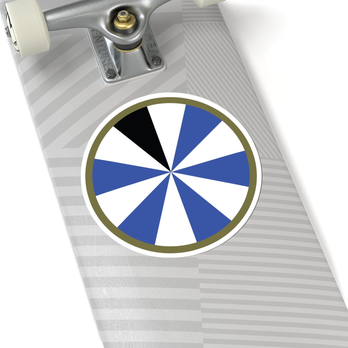 A kiss-Cut Stickers depicting the 11th Infantry Division, Phantom