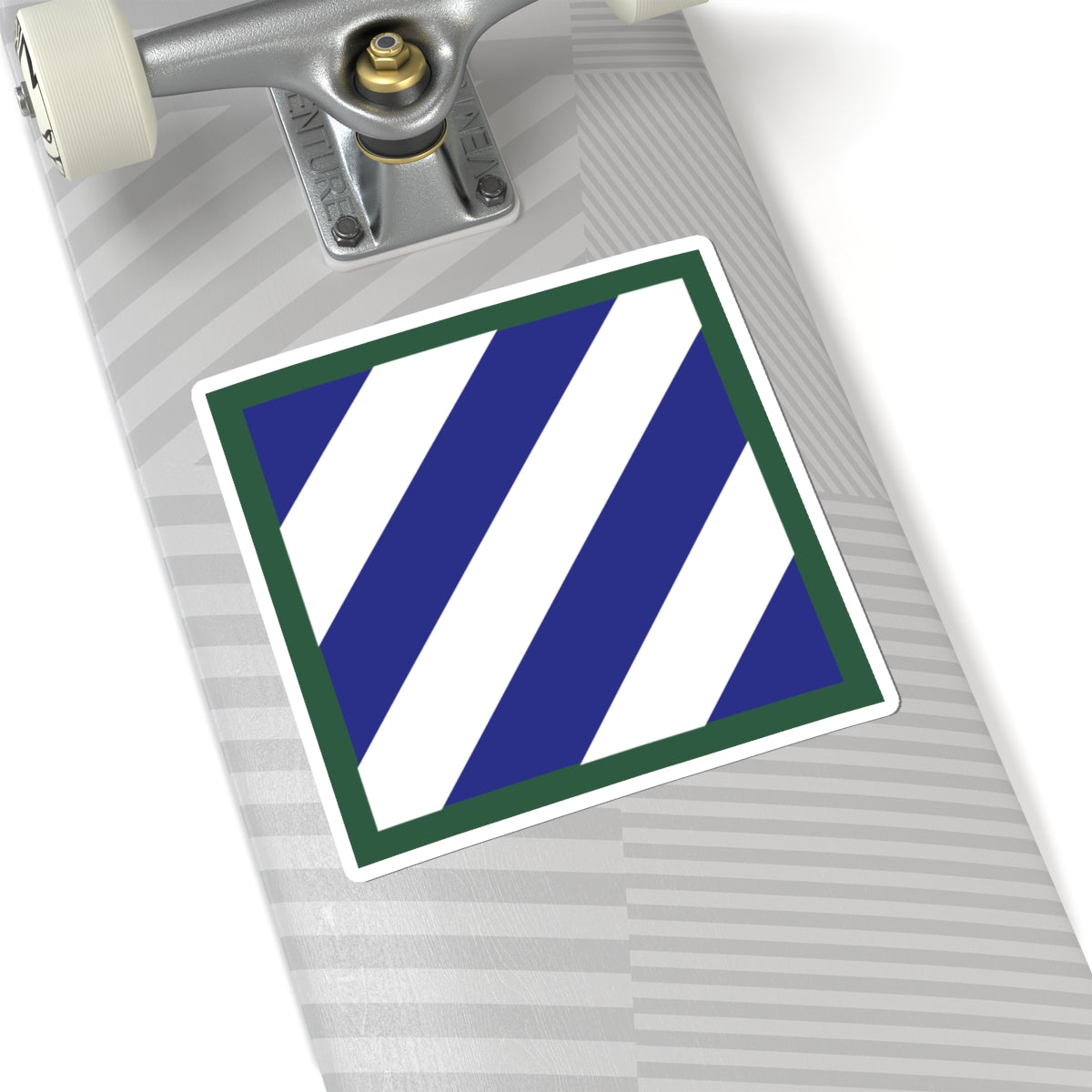 A kiss-Cut Stickers depicting the 3rd Infantry Division