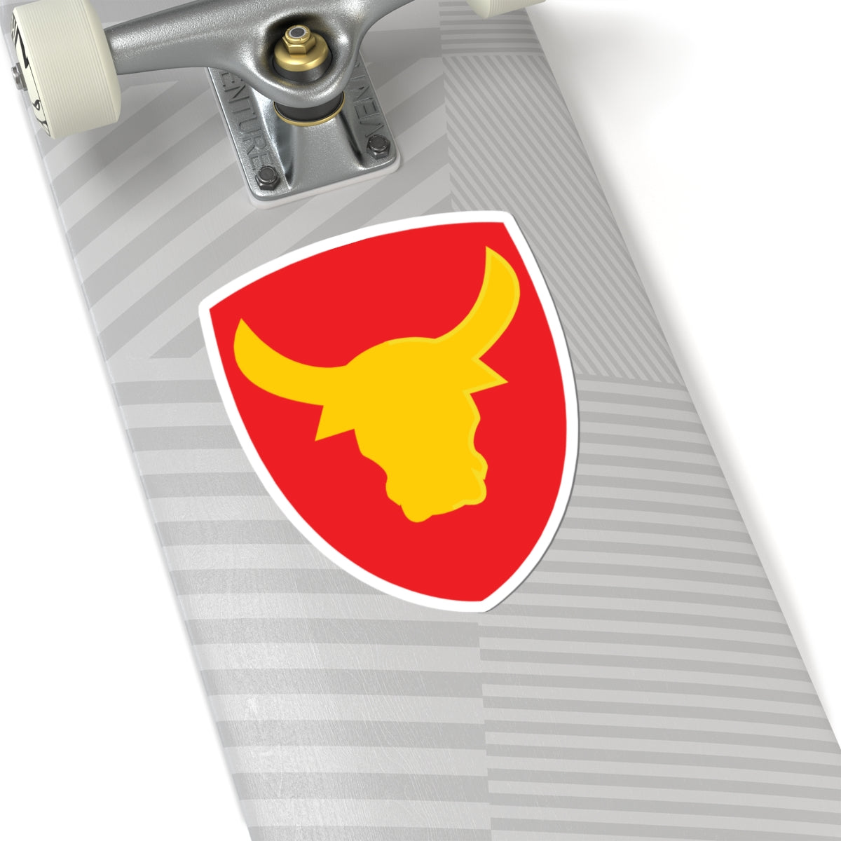 A kiss-Cut Stickers depicting the 12th Infantry Division, Philippine Division