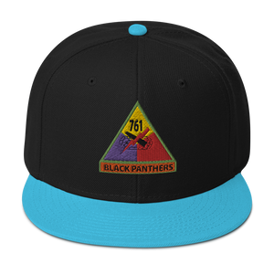 Snapback Hat - 761st Tank Battalion SSI w Name Tape