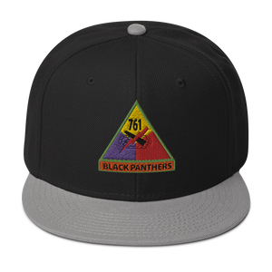 Snapback Hat - 761st Tank Battalion SSI w Name Tape