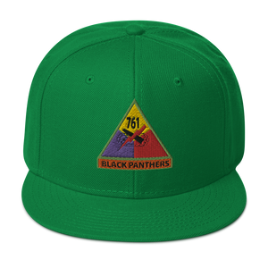 Snapback Hat - 761st Tank Battalion SSI w Name Tape