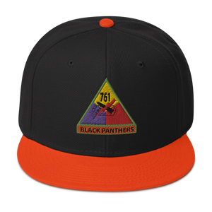 Snapback Hat - 761st Tank Battalion SSI w Name Tape