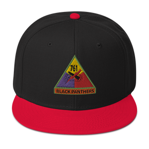 Snapback Hat - 761st Tank Battalion SSI w Name Tape