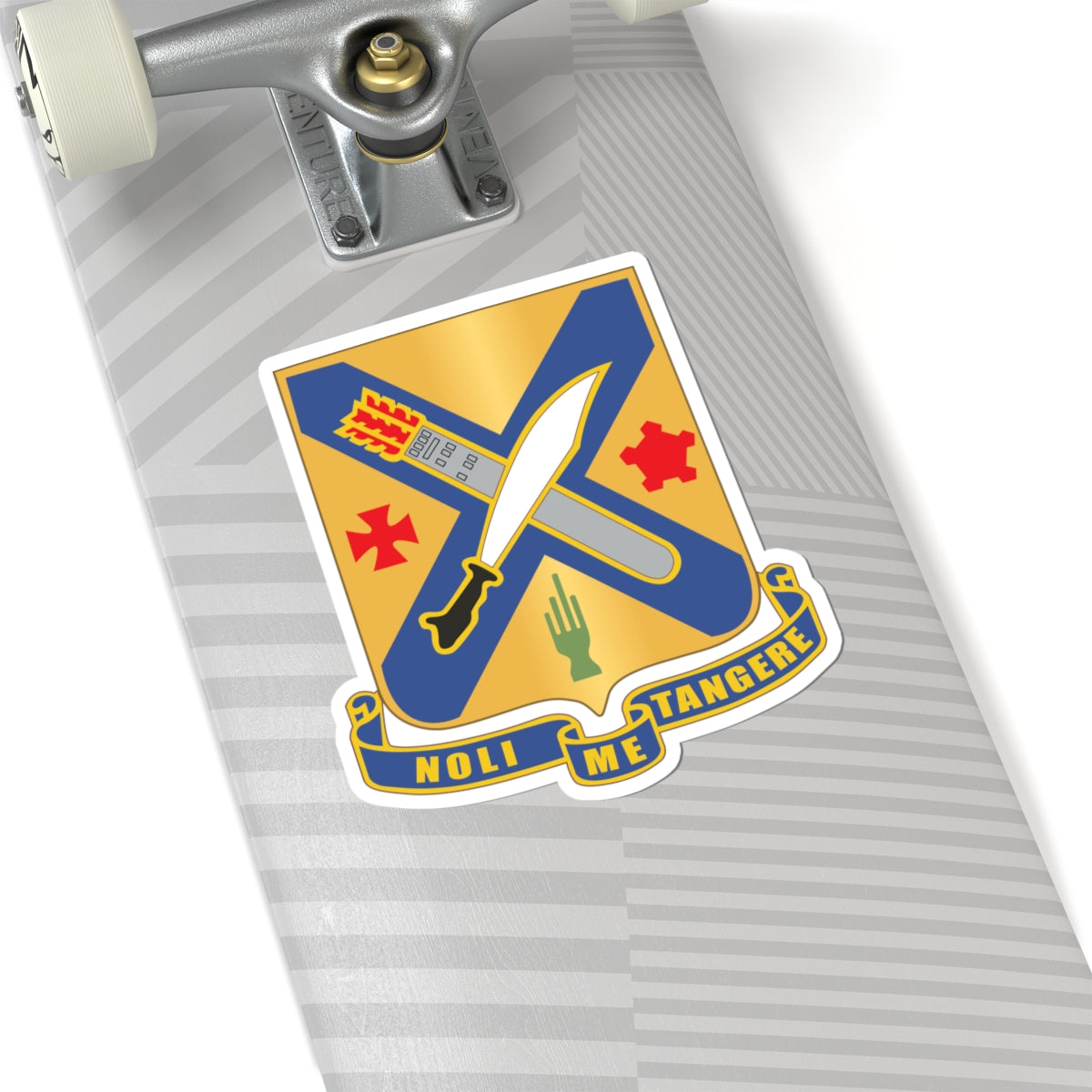 A kiss-Cut Stickers depicting 2nd Infantry Regiment