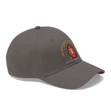 Load image into Gallery viewer, Unisex Twill Hat - USMC - 1st Bn, 8th Marines - The Cutting Edge - Marines at War - Hat - Direct to Garment (DTG) - Printed
