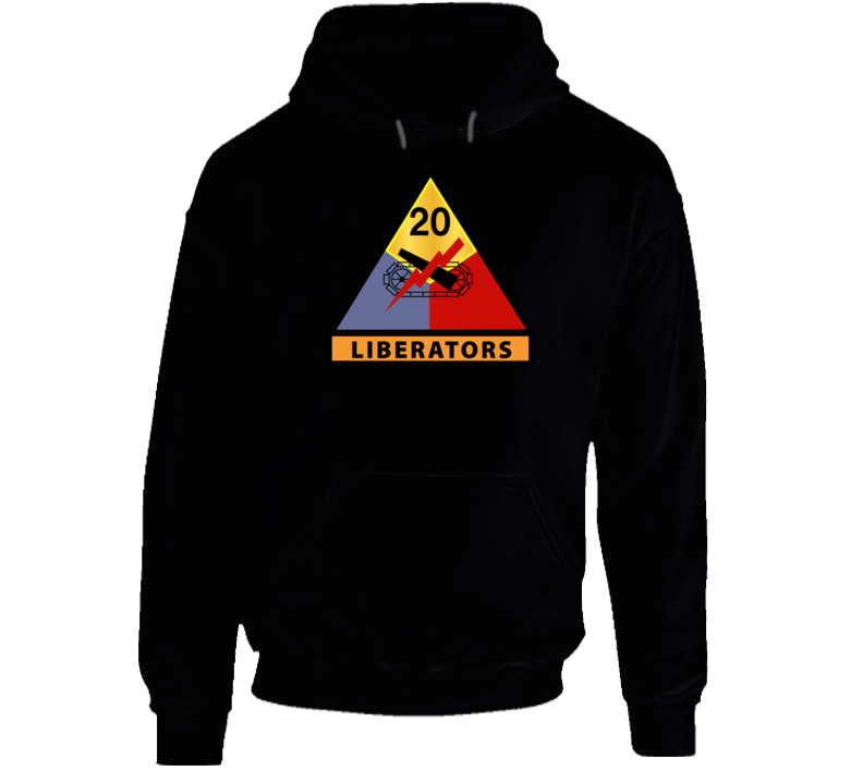 Army - 20th Armored Division, Liberators without Text - T Shirt, Premium and Hoodie