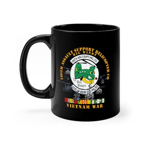 Army - 180th Assault Support Helicopter Company - Big Windy with Vietnam Service Ribbons- Mug