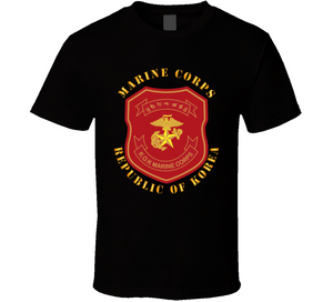 Korea - Republic Of Korea - Marine Corps Patch T Shirt, Hoodie and Premium