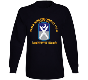 Army - 218th Brigade Combat Team - 24th Infantry Division Long Sleeve T Shirt