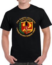 Load image into Gallery viewer, Usmc - 2nd Marine Regiment - Keep Moving T Shirt
