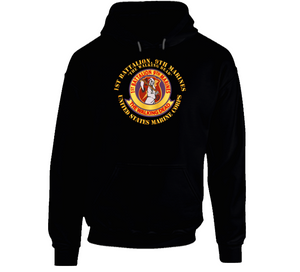 Usmc - 1st Bn 9th Marines - The Walking Dead Hoodie