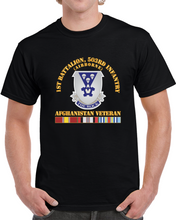 Load image into Gallery viewer, Army - 1st Bn 503rd Infantry - Afghanistan Veteran X 300 T Shirt
