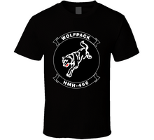 Load image into Gallery viewer, Usmc - Marine Heavy Helicopter Squadron 466 - Single Wolf Wo Txt T Shirt
