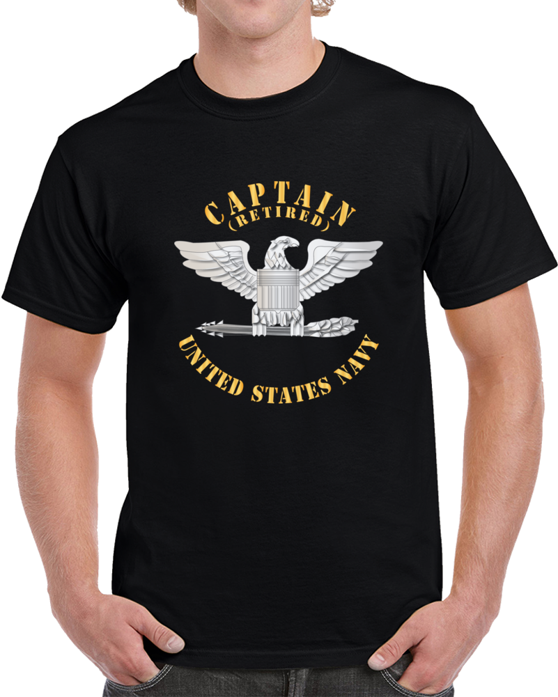 Navy - Captain - Cpt - Retired X 300 T Shirt