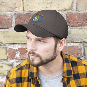 Twill Hat - Navy - Search and Rescue Swimmer  - Hat - Direct to Garment (DTG) - Printed