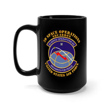 Load image into Gallery viewer, Black Mug 15oz - USAF - 2d Space Operations Squadron
